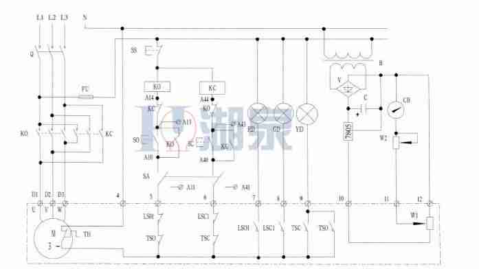 【技术速递】开关型阀门电动装置接线图
