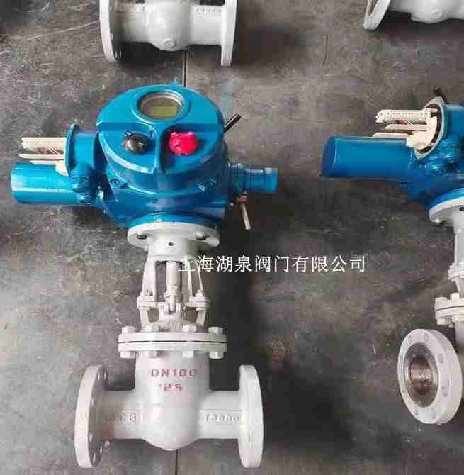 【技术速递】电动闸阀 Z941H-64 DN100外形尺寸及内部结构图